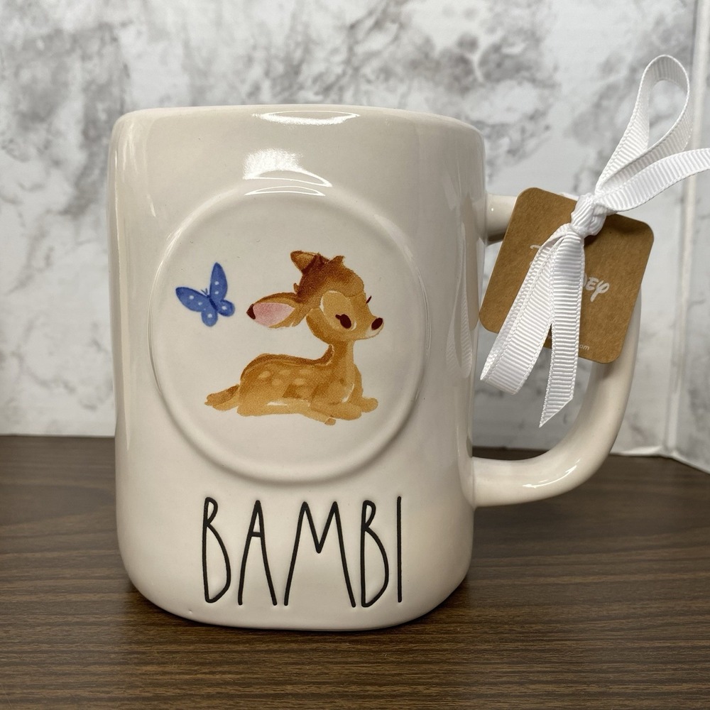 NWT Rae Dunn Artisan Collection Disney Bambi Mug
